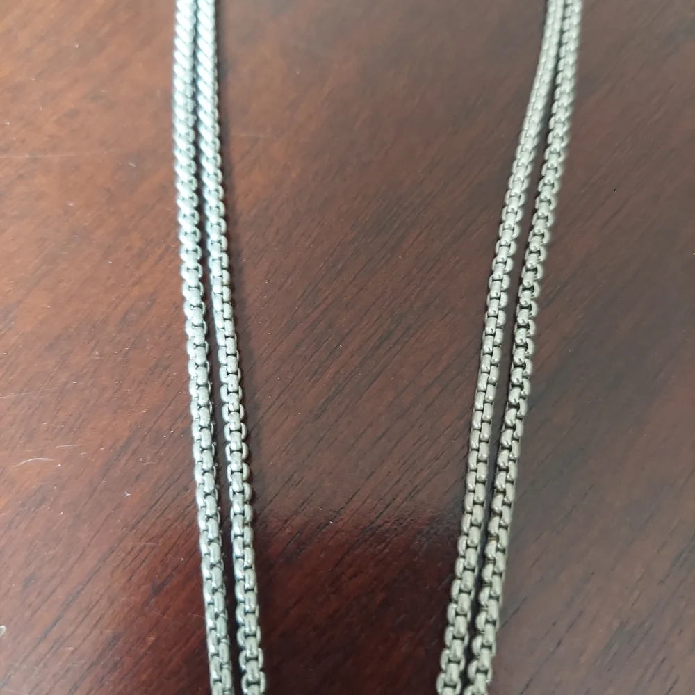 Vintage Cookie Lee Faux Diamond Necklace Silvertone - Picture 12 of 14